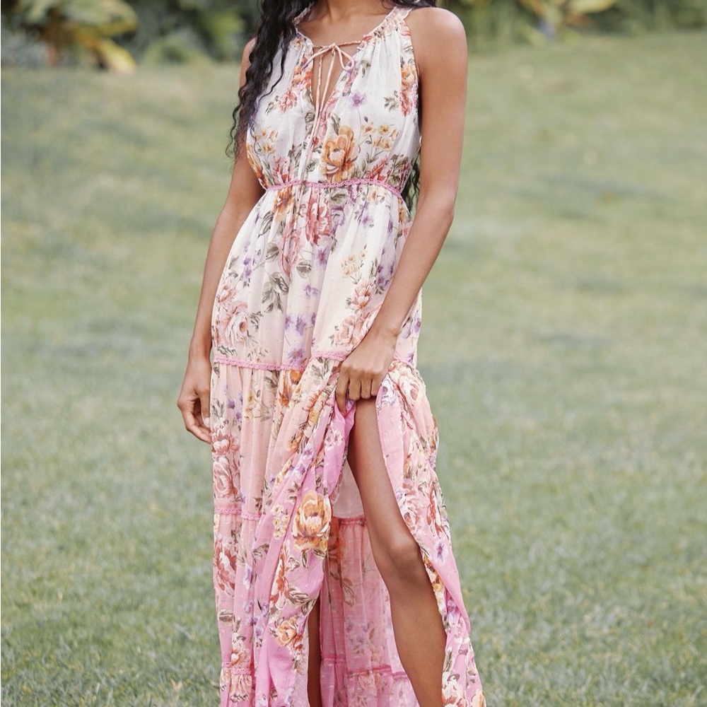 Floral Maxi Dress, New with Tags